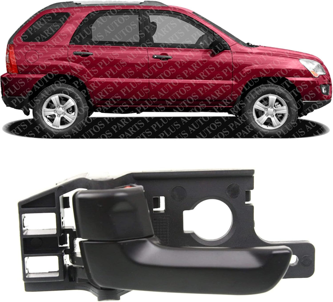 Front Or Rear Interior Door Handle Right Passenger Side Direct Replacement Compatible with 2005-2010 Kia Sportage ‎826201F000WK