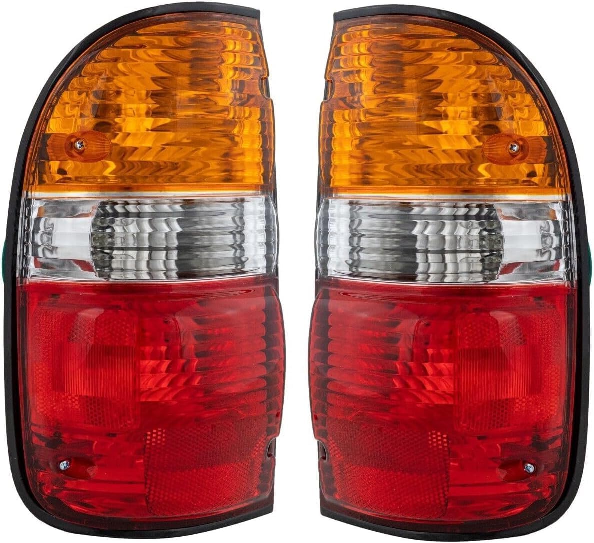 Set Of 2 Tail Lights Assembly Right Passenger & Left Driver Side Direct Replacement Compatible With 2001-2004 Toyota Tacoma TO2800139 TO2801139 8156004060 8155004060