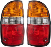 Set Of 2 Tail Lights Assembly Right Passenger & Left Driver Side Direct Replacement Compatible With 2001-2004 Toyota Tacoma TO2800139 TO2801139 8156004060 8155004060