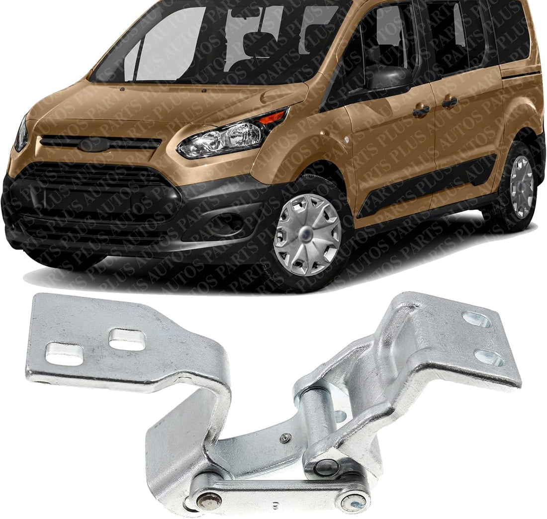 Rear Upper Door Hinge Steel Left Driver Side Direct Replacement Compatible with 2010-2013 Ford Transit 9T1Z6126810C