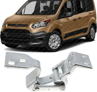 Rear Upper Door Hinge Steel Left Driver Side Direct Replacement Compatible with 2010-2013 Ford Transit 9T1Z6126810C