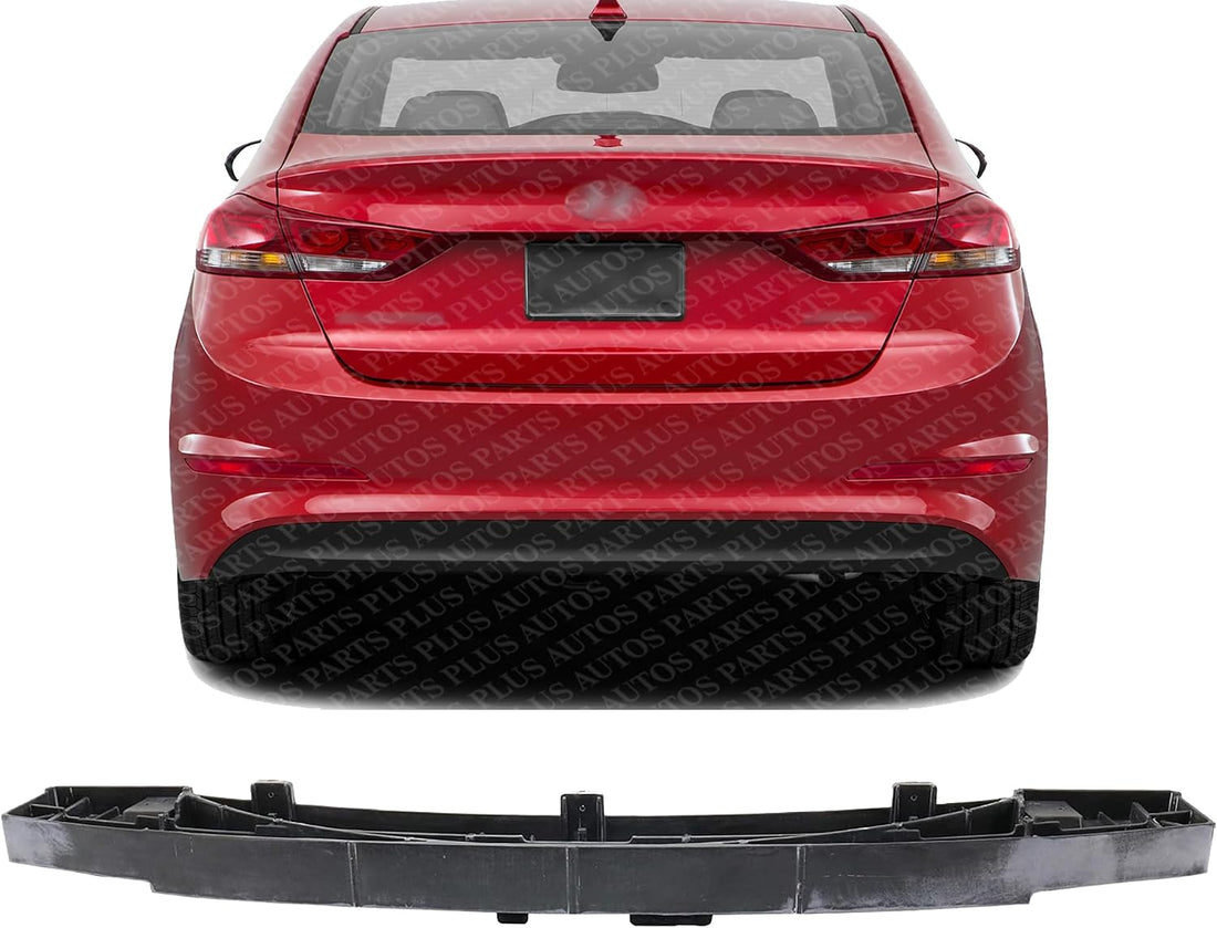 Rear Bumper Reinforcement Bar Fiberglass Direct Replacement Compatible With 2017-2018 Hyundai Elantra HY1106179 86631F3100