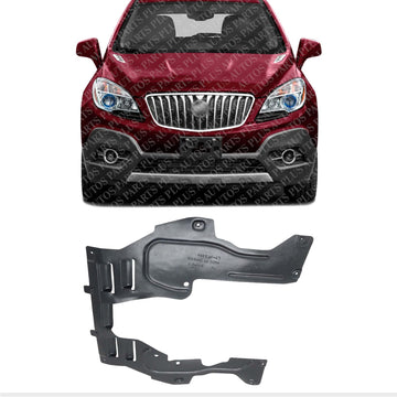 Front Engine Splash Shield Under Cover Direct Replacement Compatible With 2013-2022 Chevrolet Trax/Buick Encore GM1228159 42452292
