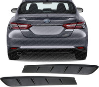 Set Of 2 Rear Bumper Bracket Plastic Left Driver & Right Passenger Side Direct Replacement Compatible With 2018-2024 Toyota Camry TO1139104 TO1138104 5216506030 5216533010 52166060