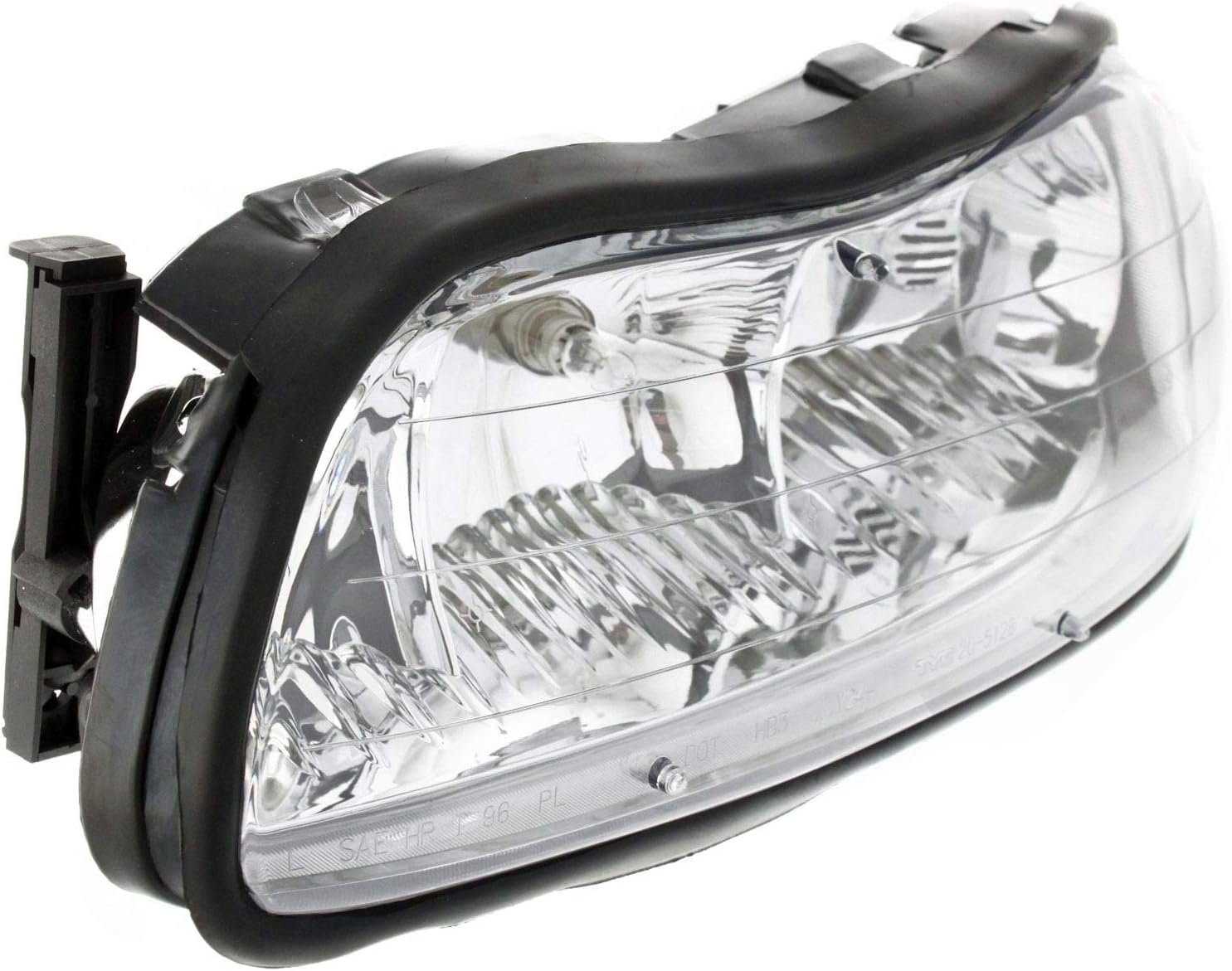 Set Of 2 Front Headlight Composite Assembly Right Passenger & Left Driver Side Direct Replacement Compatible With 2004-2005 Chevrolet Classic / 1997-2003 Malibu GM2502154 GM2503154