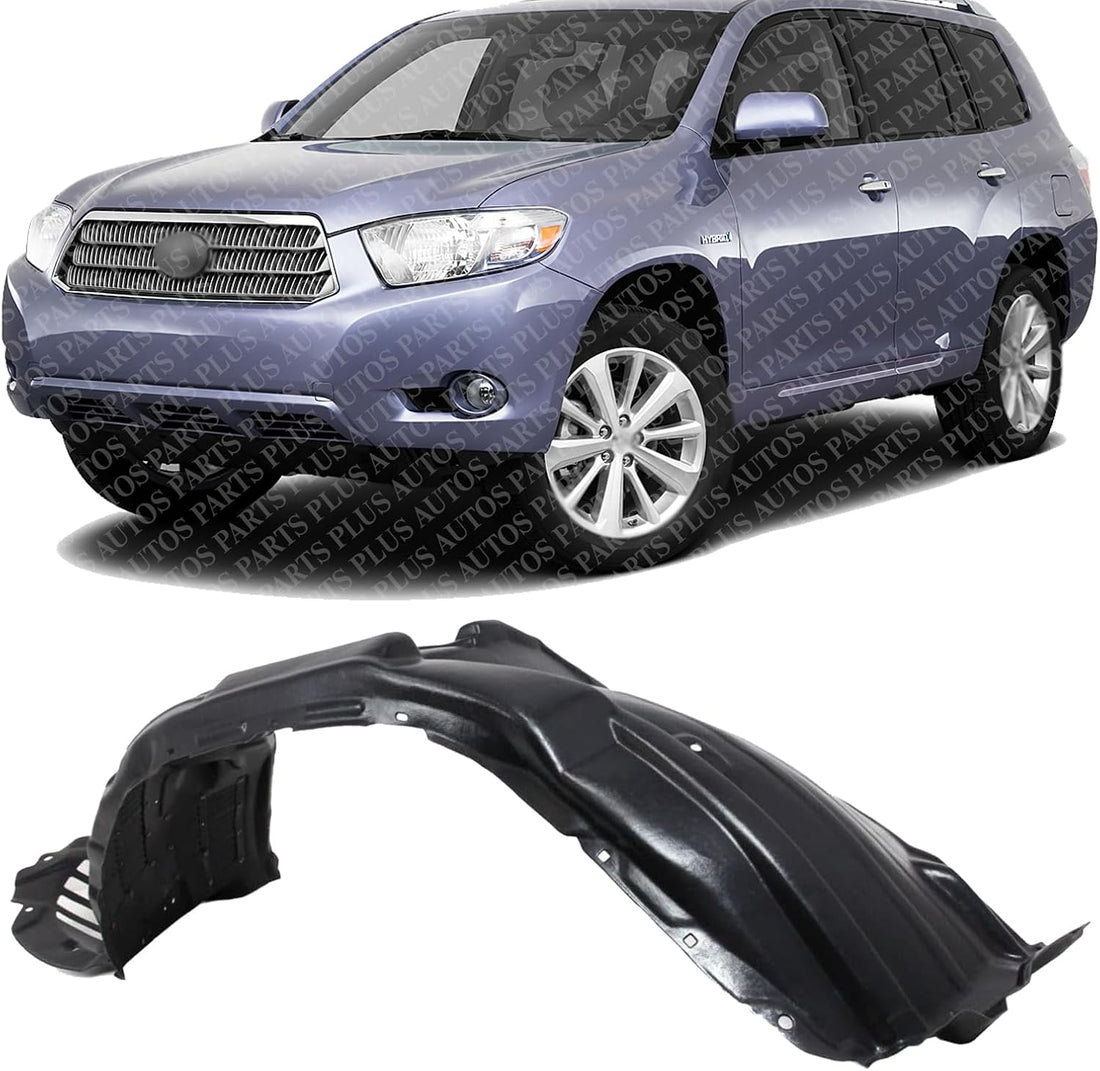 Front Fender Liner Left Drive Side Direct Replacement Compatible With 2009-2011 Chevrolet Aveo5 / 2009-2010 Pontiac G3 GM1248206 96808314