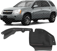 Front Fender Liner Left Driver Side Direct Replacement Compatible With 2002-2007 Saturn Vue / 2006-2009 Pontiac Torrent GM1250140 22624531