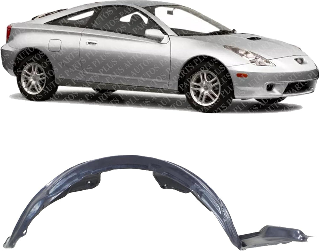 Front Fender Liner Right Passenger Side Direct Replacement Compatible With 1994-1999 Toyota Celica TO1249120 5387520260