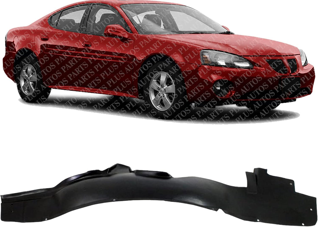 Front Fender Liner Right Passenger Side Direct Replacement Compatible with 2004-2008 Pontiac Grand Prix GM1249146 21998882