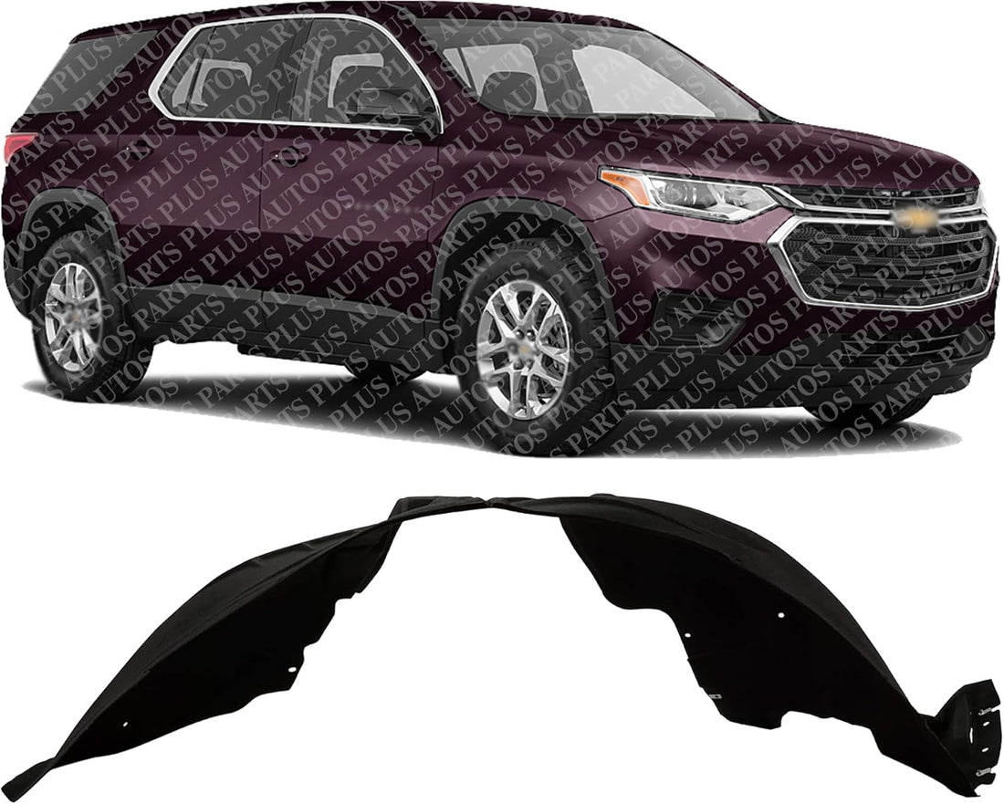 Front Fender Liner Right Passenger Side Direct Replacement Compatible With 2018-2021 Chevrolet Traverse GM1249284 84865963 84604305