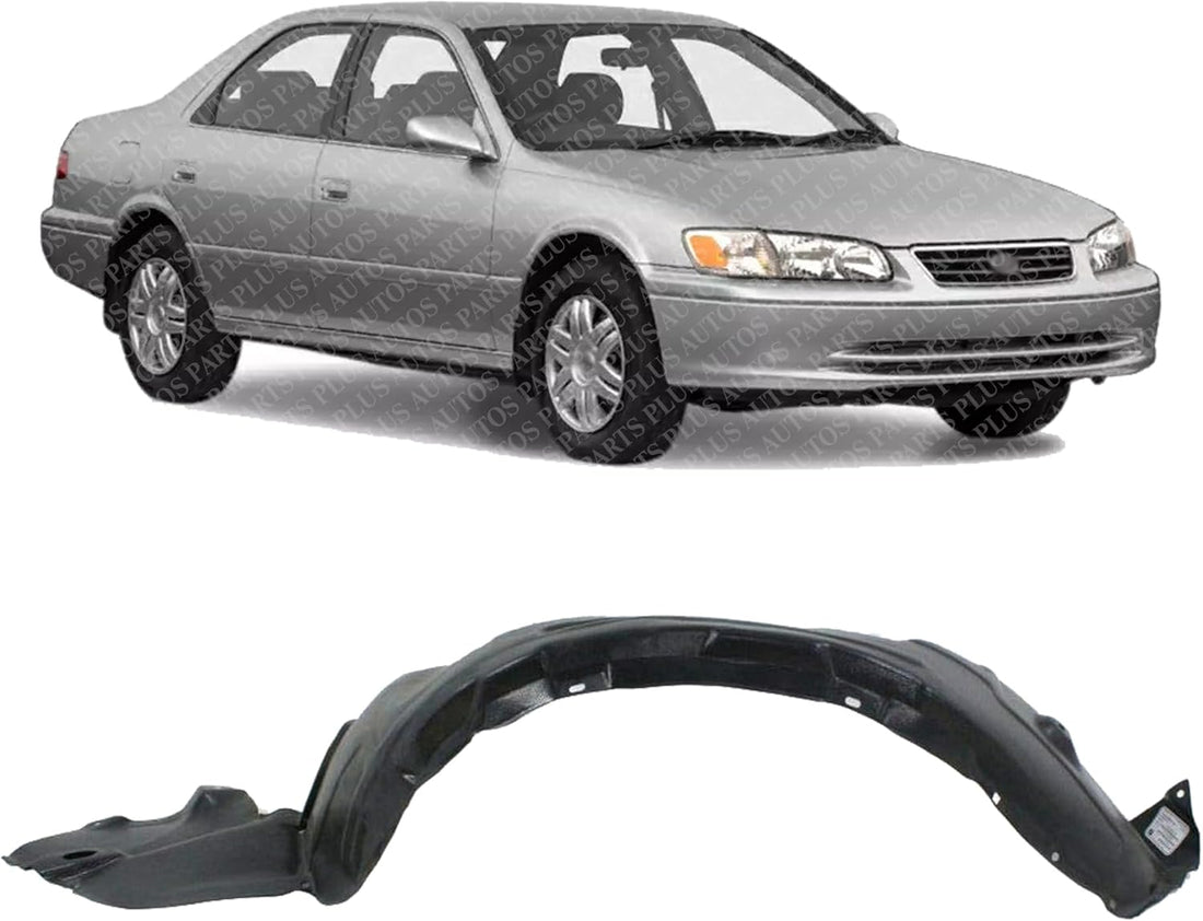 Front Fender Liner Right Passenger Side Direct Replacement Compatible With 1997-2001 Toyota Camry TO1249102 5387506020