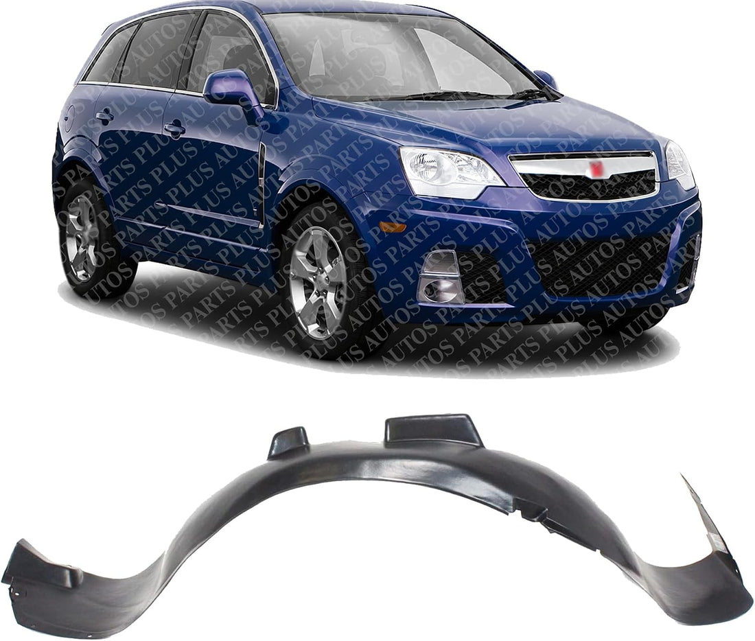 Front Fender Liner Right Passenger Side Direct Replacement Compatible With 2008-2009 Saturn Vue GM1249195 25858115