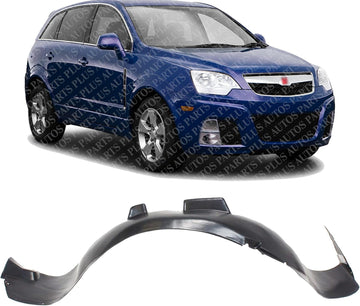 Front Fender Liner Right Passenger Side Direct Replacement Compatible With 2008-2009 Saturn Vue GM1249195 25858115