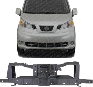 Front Radiator Upper Support Center Tie Bar Steel Direct Replacement Compatible With 2013-2021 Nissan NV200 NI1225217 F25113LMMA
