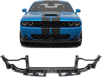 Front Upper Radiator Support Crossmember Tie Bar Plastic With Steel Direct Replacement Compatible With 2015-2022 Dodge Challenger CH1225284 68174972AF