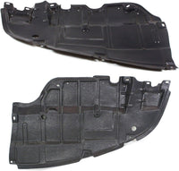 Set of 2 Front Engine Splash Shield Under Cover Left Driver & Right Passenger Side Direct Replacement Compatible with 2009-2012 Lexus ES350 LX1228105 LX1228106 5144133120