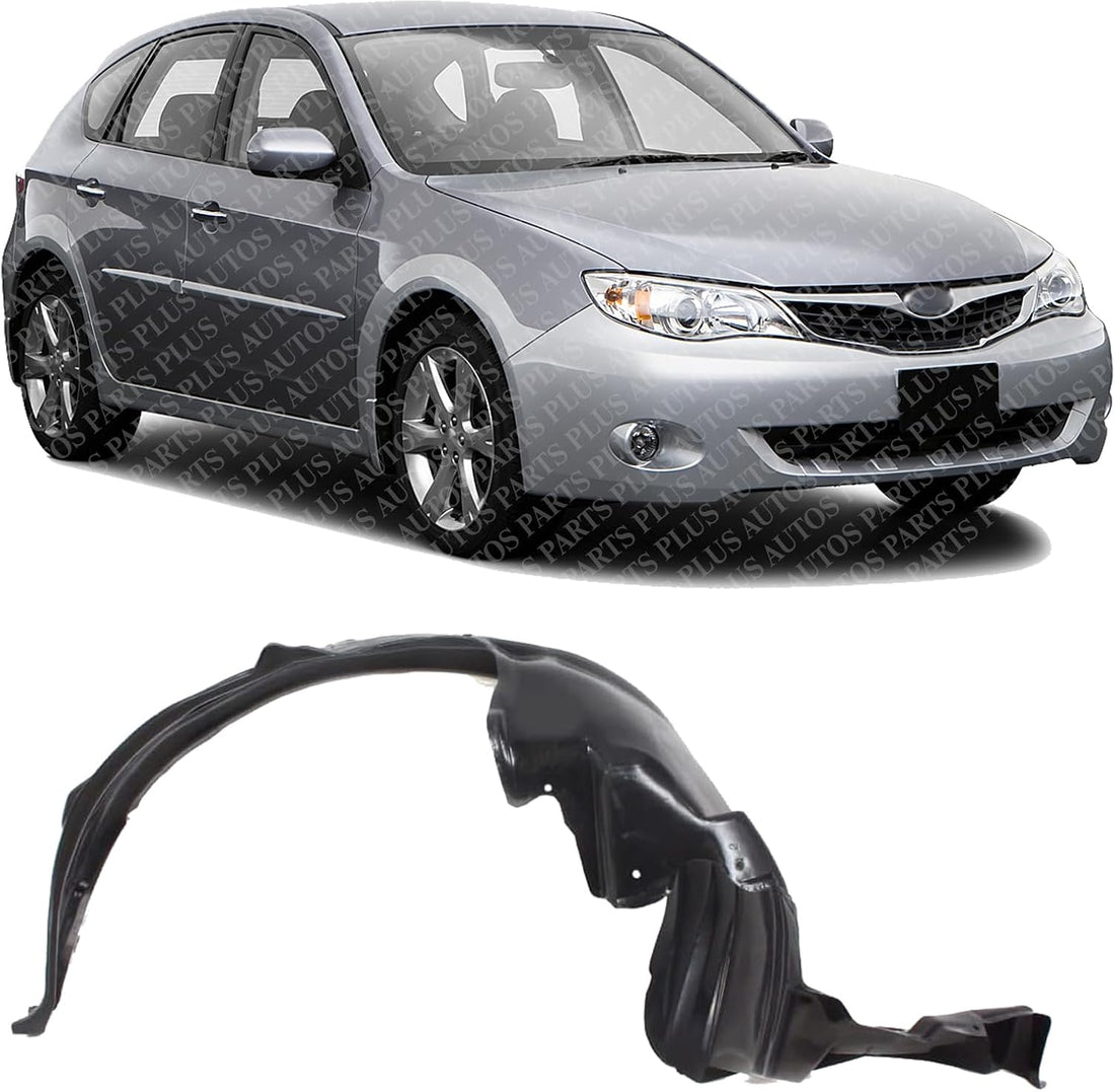 Front Fender Liner Right Passenger Side Direct Replacement Compatible With 2005-2009 Subaru Outback SU1251102 59120AG06A