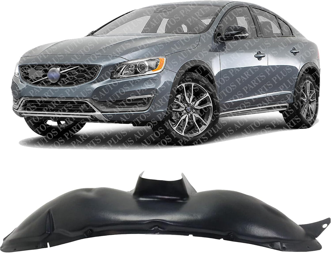 Front Fender Liner Left Driver Side Direct Replacement Compatible With 2016 Volvo XC70 VO1248119 313535163