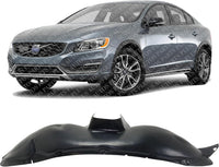 Front Fender Liner Left Driver Side Direct Replacement Compatible With 2016 Volvo XC70 VO1248119 313535163