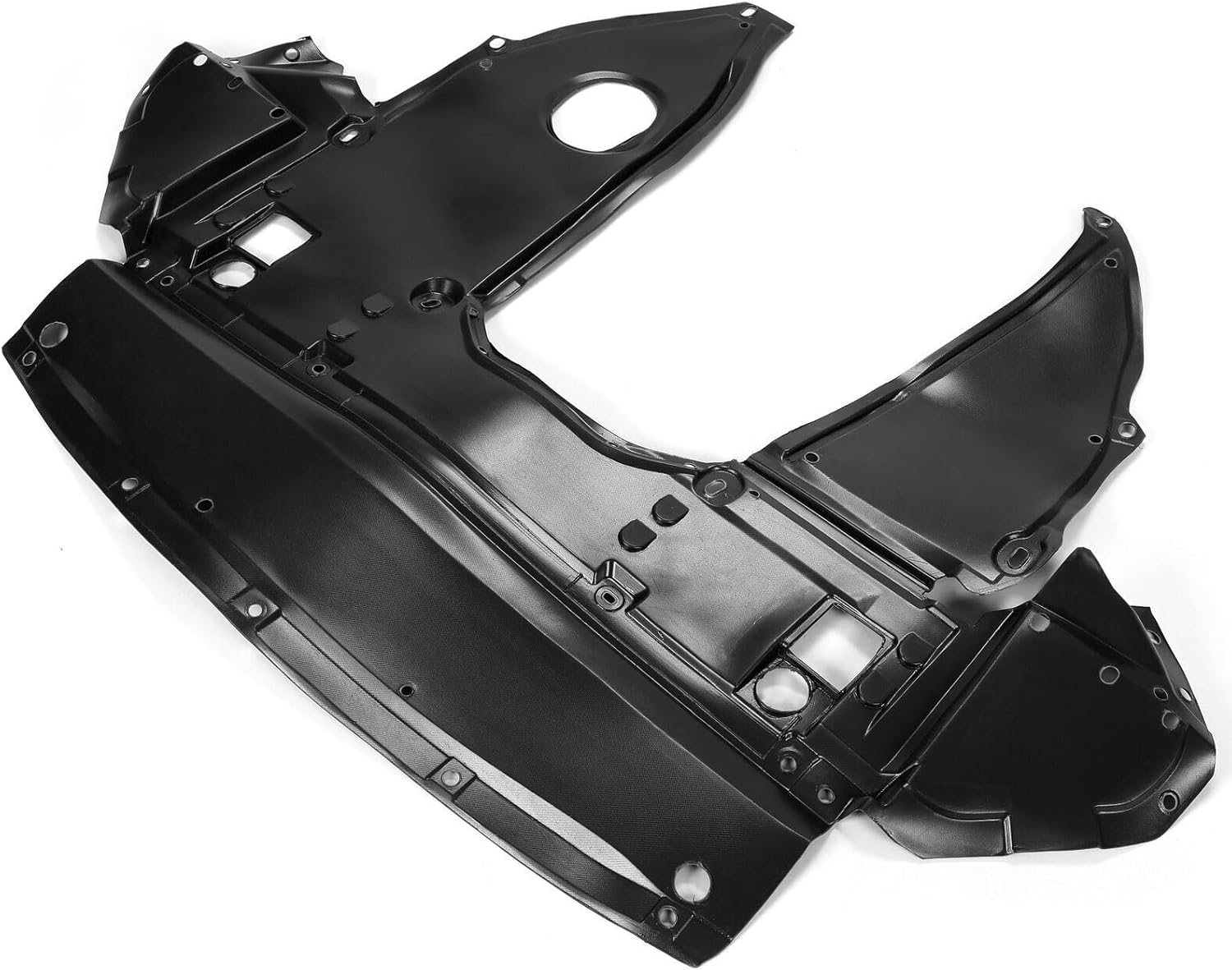AUTOS PARTS PLUS Front Engine Splash Shield Under Cover Direct Replacement Compatible with 2016-2018 Nissan Altima / 2016-2023 Nissan Maxima NI1228164 758909HS0A