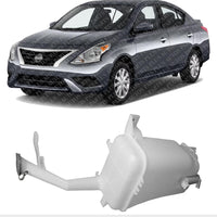 Front Washer Reservoir Assembly with Pump Direct Replacement Compatible with 2012-2019 Nissan Versa NI1288148 289103AF1A