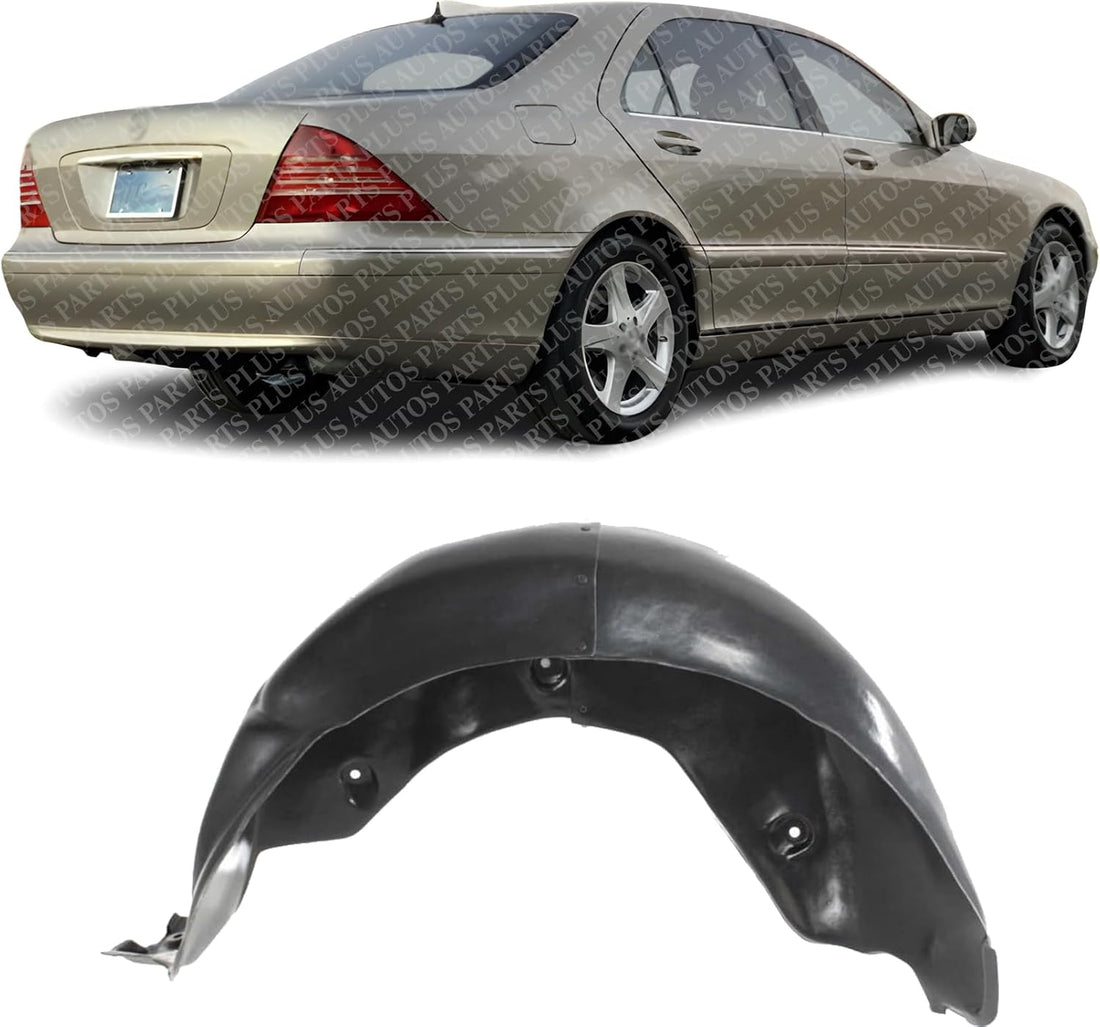 Rear Fender Liner Right Passenger Side Direct Replacement Compatible With 1994-1999 Mercedes Benz S-Class MB1763100 1406980630