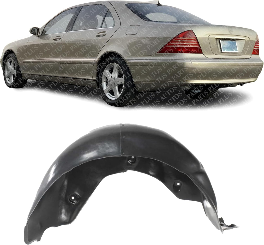 Rear Fender Liner Left Driver Side Direct Replacement Compatible With 1994-1999 Mercedes Benz S-Class MB1762100 1406980530
