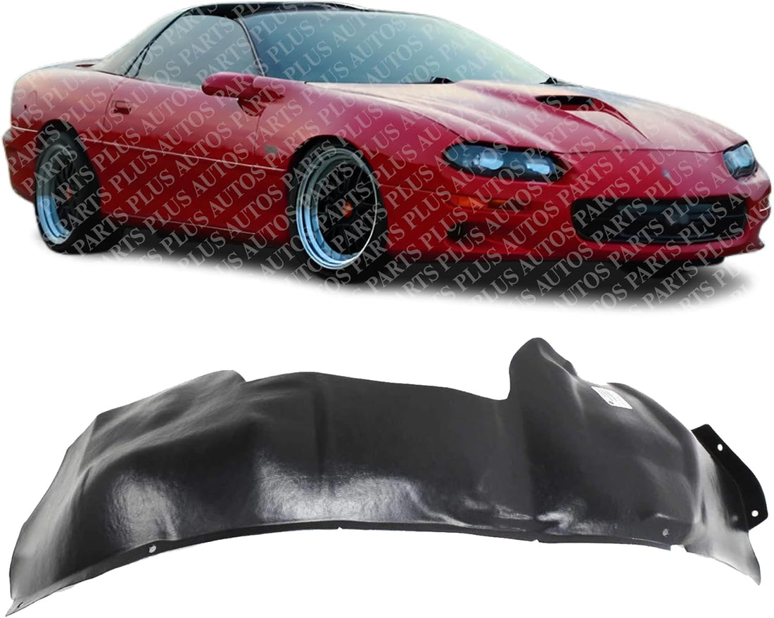 Front Fender Liner Right Passenger Side Direct Replacement Compatible With 1993-2002 Chevrolet Camaro GM1249105 10296525