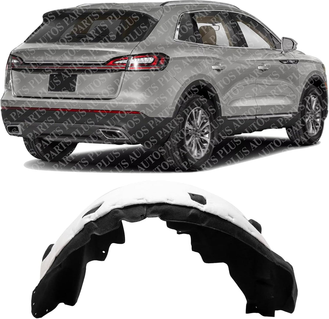 Rear Fender Liner Right Passenger Side Direct Replacement Compatible With 2019-2022 Lincoln MKX/Nautilus FO1763103 FA1Z58278B50A
