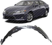 Front Fender Liner Left Driver Side Direct Replacement Compatible With 2013-2018 Lexus ES300h / ES350 LX1248119 5387633200 5387606270