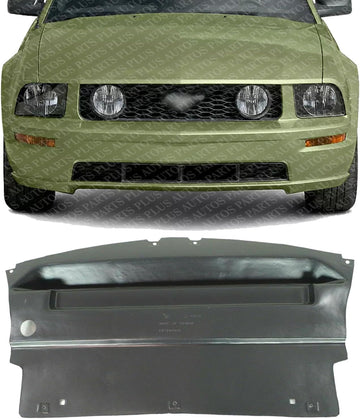 Front Engine Splash Shield Under Cover Direct Replacement Compatible with 2005-2009 Ford Mustang FO1228101 5R3Z17626BA