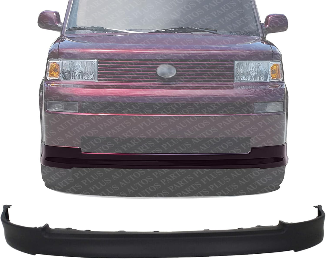 Front Bumper Lower Valance Spoiler Primed Plastic Direct Replacement Compatible With 2004-2006 Scion XB SC1093101 7685152070