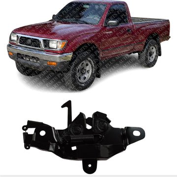 Front Hood Latch Assembly Direct Replacement Compatible With 1995-2000 Toyota Tacoma TO1234124 5351035080