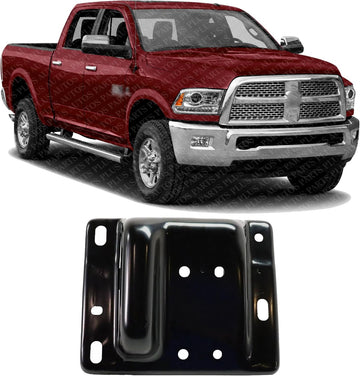Front Bumper Bracket Steel Right Passenger Side Direct Replacement Compatible With 2003-2018 Dodge Ram 2500 3500 CH1067135 CH1043107 55077314AH 68196250AA