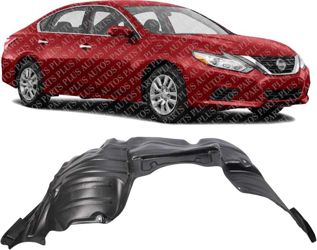 Front Fender Liner Right Passenger Side Direct Replacement Compatible With 2016-2018 Nissan Altima NI1249157 638409HS0A-PFM