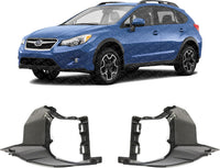 Set of 2 Front Fog Light Bracket Right Passenger & Left Driver Side Direct Replacement Compatible with 2013-2015 Subaru XV / 2016 Crosstrek SU2603100 SU2602100 84927FJ010 84927FJ020