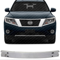 Front Bumper Face Bar Reinforcement Aluminum Direct Replacement Compatible With 2013 Infiniti JX35 / 2013-2017 Nissan Pathfinder NI1006242 620303JA0A