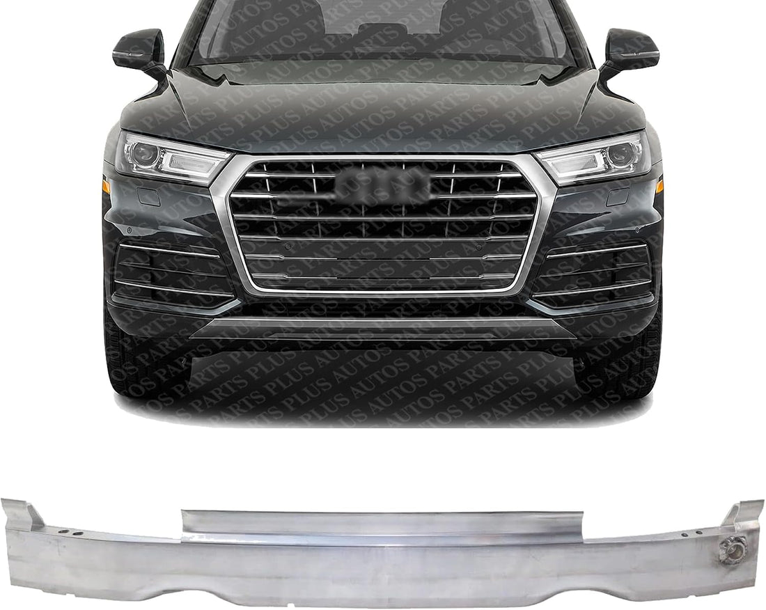 Front Bumper Reinforcement Impact Bar Aluminum Direct Replacement Compatible With 2018-2021 Audi Q5 / 2021-2022 SQ5 Sportback AU1006132 80A807113C