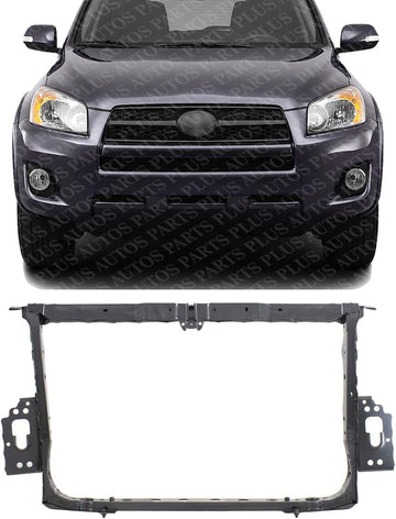 Front Radiator Support Assembly Steel Direct Replacement Compatible With 2006-2012 Toyota RAV4 TO1225257 532050R010