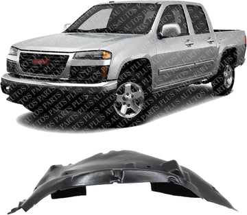 Front Outer Fender Liner Left Driver Side Direct Replacement Compatible With 2007-2012 Chevrolet Colorado/GMC Canyon GM1248186 20940397