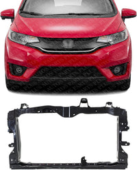 Front Radiator Support Assembly Steel Direct Replacement Compatible With 2015-2017 Honda Fit HO1225176 60400T5RA00ZZ