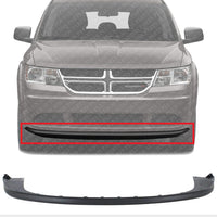 Front Bumper Lower Valance Extension Primed Direct Replacement Compatible With 2009-2020 Dodge Journey CH1090139 5178283AE 5178283AC