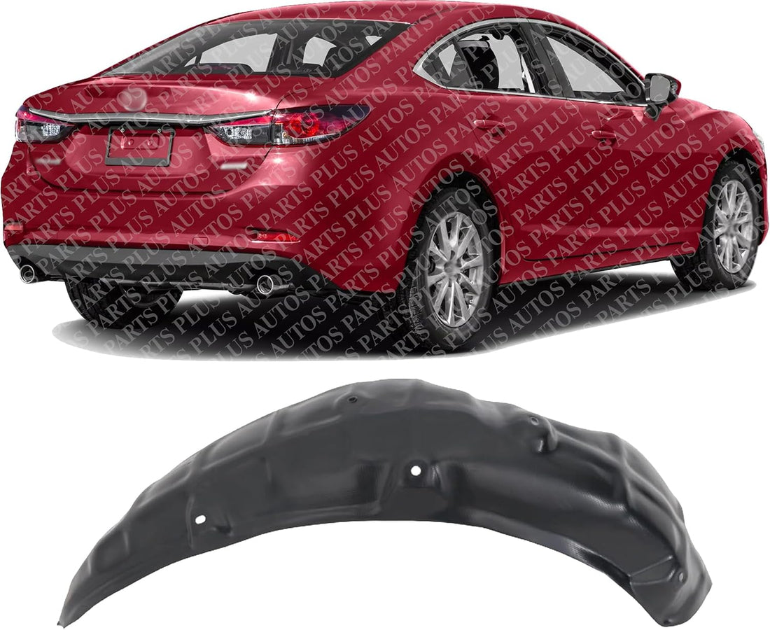 Rear Fender Liner Right Passenger Side Direct Replacement Compatible With 2014-2017 Mazda 6 MA1763100 GHP9561H1A