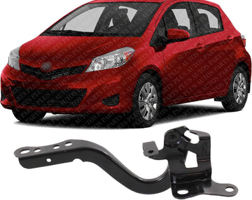 Front Hood Hinge Steel Left Driver Side Direct Replacement Compatible With 2012-2014 Toyota Yaris TO1236174 5342052330