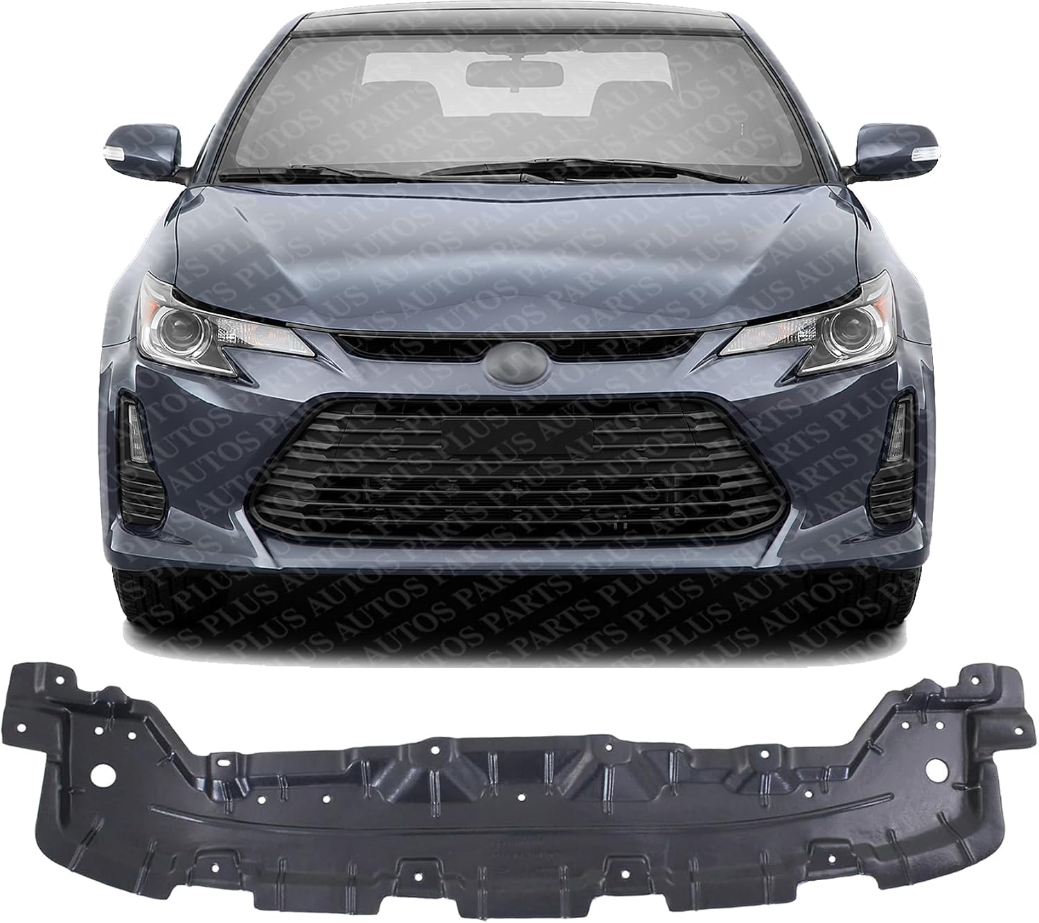 Front Engine Splash Shield Under Cover Lower Plastic Direct Replacement Compatible with 2011-2016 Scion tC SC1228109 5145121010
