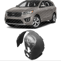 Front Fender Liner Left Driver Side Direct Replacement Compatible With 2019-2020 Kia Sorento KI1248160 86810C6500