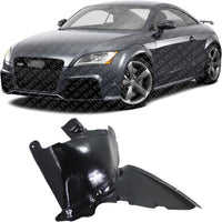 Front Section Fender Liner Left Driver Side Direct Replacement Compatible With 2008-2015 Audi TT AU1248114 8J0821191H