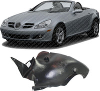 Front Fender Liner Rear Section Left Driver Side Direct Replacement Compatible With 2005-2011 Mercedes Benz SLK-Class MB1248155 1716981730