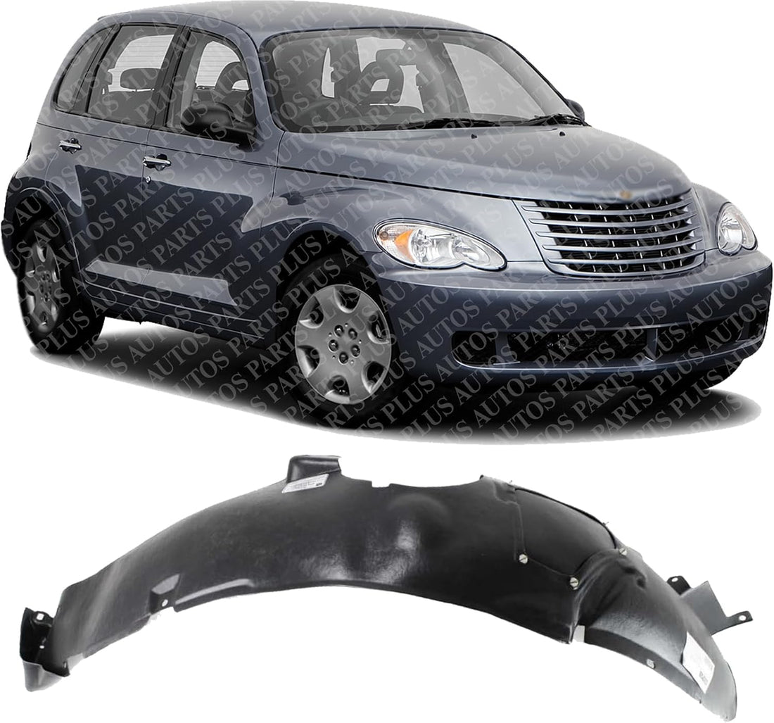 Front Fender Liner Right Passenger Side Direct Replacement Compatible With 2007-2010 Chrysler PT Cruiser CH1249143 5152054AA