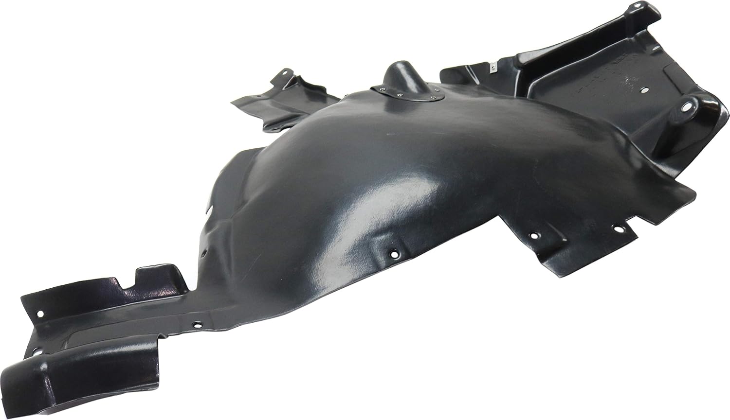 Front Fender Liner Rear Section Left Driver Side Direct Replacement Compatible With 2014-2018 BMW X5 BM1248153 51717291197